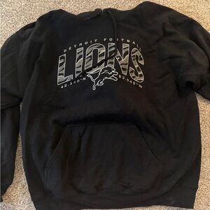 Black Lions Football Hoodie